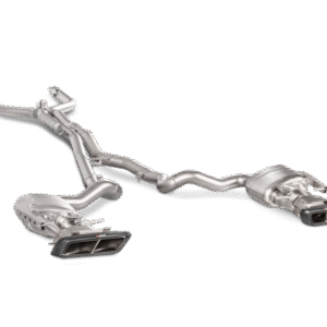 Akrapovic 16-17 AMG C63 Coupe Evolution Line Cat Back (Titanium) w/ Carbon Tips (Req. Link Pipe)