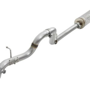 aFe MACH Force-Xp 2.5in Catback High-Tuck Exhaust 18-21 Jeep Wrangler (JL)3.6L 4-Door - Polished Tip