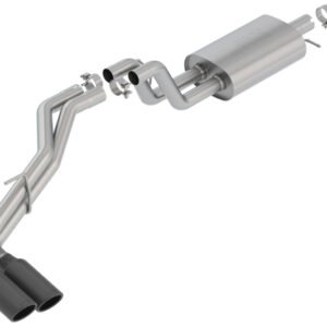 Borla 2019 Ford Ranger XL/XLT/Lariat 2.3L 2/4WD WB S-Type Catback Exhaust w/ Dual Blk Chrome Tips