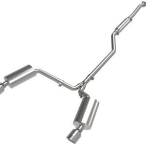 aFe 09-14 Acura TSX L4 2.4L Takeda 2-1/2in to 2-1/4in 304 SS Cat-Back Exhaust System w/Polished Tips