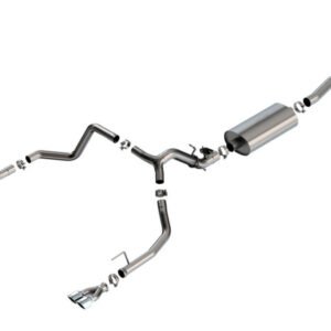 Borla 2024 Chevy Silverado 1500 6.2L V8 Touring Catback Exhaust w/ Simulator - Chrome