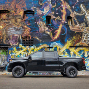 Body Armor 4x4 19-22 Chevrolet Silverado 1500/2500/3500 Crew Cab Ambush Side Steps - Black