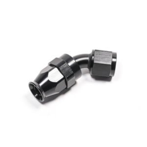 Radium Engineering -8AN 45 Degree PTFE Hose End - Black