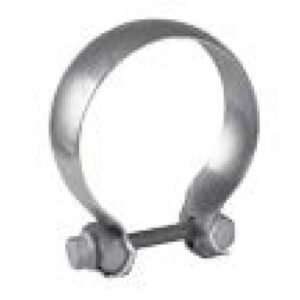Borla 2.36in (60mm) T-304 Stainless Steel Half Moon/ Swivel Joint Clamp