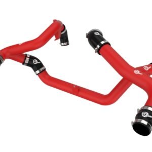 aFe 22-23 Ford Explorer BladeRunner Aluminum Hot and Cold Charge Pipe Kit - Red