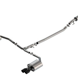 Borla 21-23 Hyundai Sonata N Line 2.5L i4 AT FWD 4DR 2.00in 2.75in S-Type Exhaust - Black Chrome