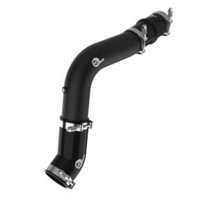 aFe 19-23 RAM Diesel L6-6.7L BladeRunner 3.5 IN Aluminum Hot Charge Pipe - Black