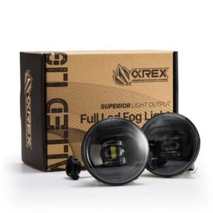 AlphaRex Universal Chevrolet/GMC/Pontiac DoubleTap Dual Color LED Projector Fog Lights - White/Amber