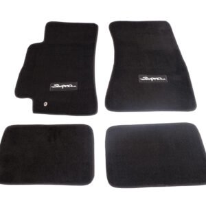 NRG Floor Mats - 96-02 Toyota Supra (Supra Logo) - 4pc.