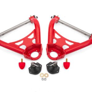 BMR 64-72 A-Body Non-Adj Upper A-Arms (Polyurethane) - Red