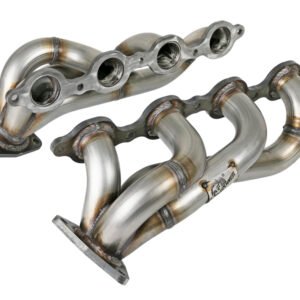 aFe Twisted Steel 1-3/4in 304SS Shorty Headers 2019 GM Silverado / Sierra 1500 V8-5.3L/6.2L