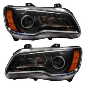 Oracle 11-14 Chrysler 300C SMD HL - Black - NON HID - DRL - w/ BC1 Controller