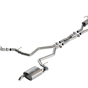 Borla 21-23 Jeep Grand Cherokee L S-Type Catback Exhaust Turndown Tips