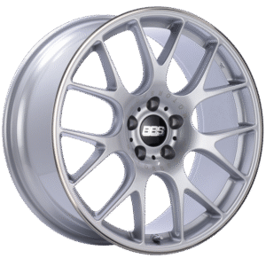 BBS CH-R 20x9 5x115 ET24 Diamond Silver Polished Rim Protector Wheel -82mm PFS/Clip Required