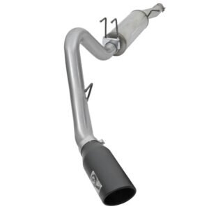 aFe MACHForce XP 4in Cat-Back SS-409 Exhaust w/ Black Tips 2017 Ford Super Duty F-250/F-350 V8-6.2L