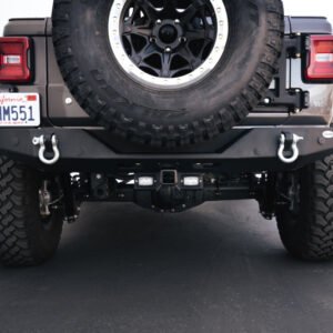 DV8 Offroad 07-21 Jeep Wrangler (JK/JL) Bolt-On Hitch w/ Lights
