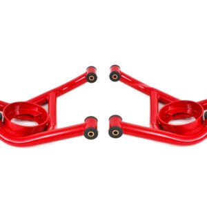 BMR 70-81 Chevrolet Camaro A-Arms Lower Delrin Bushings Std Ball Joint - Red