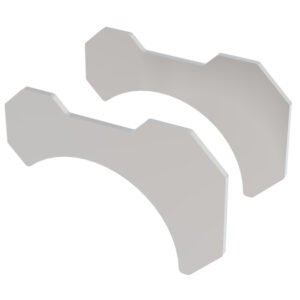 Borla Universal 2.25in T-304 Stainless Steel Pipe/Tube Bracket Kit