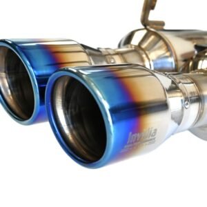Invidia 22+ Toyota GR Corolla R400 Rolled Titanium Tip Cat-Back