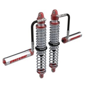 aFe 17-19 Polaris RZR 925/1000cc Sway-A-Way 2.5 Front Coilover Kit w/ Remote Reservoirs and Comp Adj