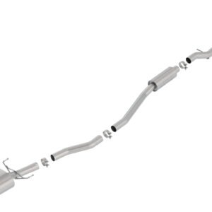 Borla 17-19 Honda Civic SI Sedan 1.5L Turbo MT FWD 4DR Catback S-TYPE w/ Ceramic Black Tips