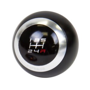 NRG Shift Knob - Black (Includes 4 Interchangeable Rings)