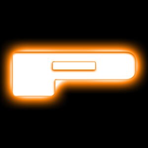 ORACLE Lighting Universal Illuminated LED Letter Badges - Matte Wht Surface Finish - P