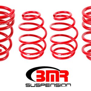 BMR 10-15 5th Gen Camaro V8 Lowering Spring Kit (Set Of 4 Front) - Red