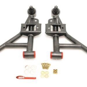 BMR 93-02 F-Body Adj. Lower A-Arms Poly/Rod End Combo - Black Hammertone