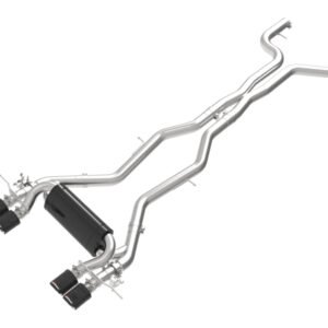 aFe 23-25 BMW M2 L6-3.0L (G87) MACH Force-Xp Cat-Back Exhaust w/ Carbon Fiber Tip