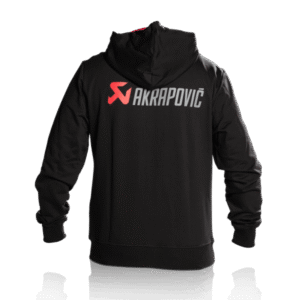 Akrapovic Mens Akrapovic Logo Black Hoodie - XXL