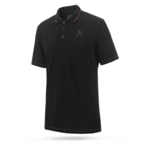 Akrapovic Corpo Polo Black Mens - XS