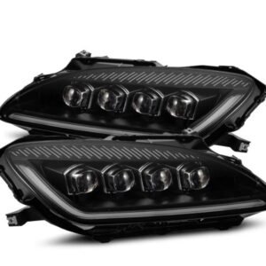 AlphaRex 99-09 Honda S2000 NOVA-Series Projector LED Headlights - Black