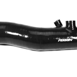 PERRIN 22-24 Subaru WRX / 20-25 LGT & OBXT Turbo Inlet Hose w/Turbo Adapter Flange (Long) - Black