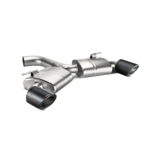 Akrapovic 17-18 Volkswagen Golf (VII) GTI FL Performance Slip-On Line (Titanium) w/ Carbon Tips