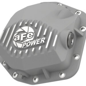 aFe Power Street Series Rear Differential Cover Raw w/Machined Fins 18-21 Jeep Wrangler JL Dana M200