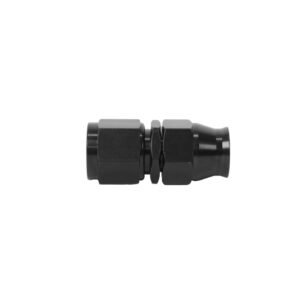 Aeromotive PTFE Hose End - AN-08 - Straight - Black Anodized