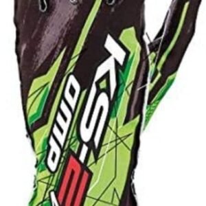 OMP KS-2 Art Gloves Black/Green - Size XXS