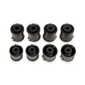 BMR 97-04 Chevrolet Corvette C5 / 05-13 C6 Rear Upper & Lower Control Arms Bearing Kit - Black