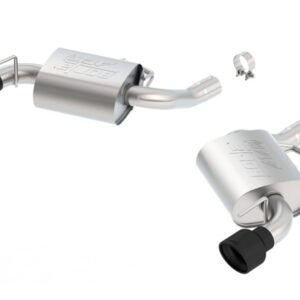 Borla 2016 Chevy Camaro SS V8 AT/MT ATAK Rear Section Exhaust w/o NPP Valves Ceramic Black