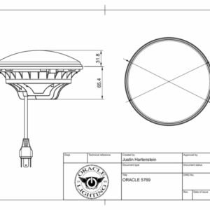 Oracle 7in High Powered LED Headlights - Black Bezel - Dynamic - Dynamic