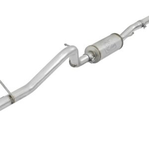 aFe Scorpion 2-1/2in Aluminized Steel Cat-Back Exhaust 07-18 Jeep Wrangler (JK) V6 3.6L/3.8L (2/4dr)