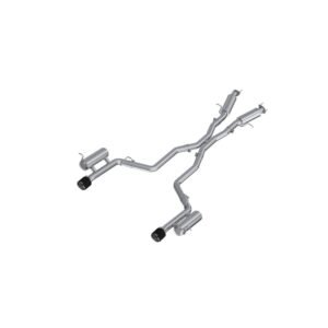 MBRP 2011+ Dodge Durango 3.6L V6 T304 SS 3.0in Cat-Back Dual Rear Exit Exhaust w/ Carbon Fiber Tips