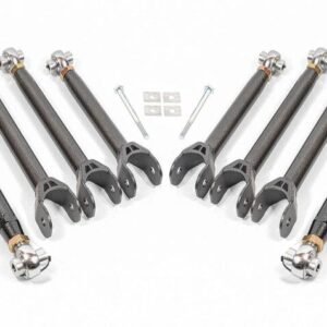 BMR Suspension 16-24 Chevrolet Camaro 15in Conversion Rear Suspension Kit - Black Hammertone