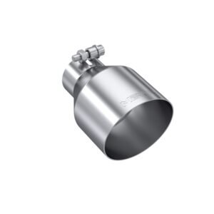 MBRP Universal Stainless Steel Tip 2.5in ID / 4.5in OD Out / 6.5in Length Angle Cut Single Wall