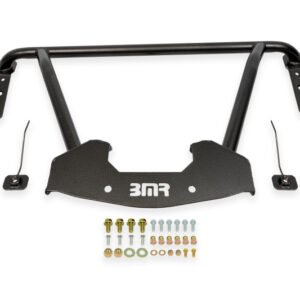 BMR 64-67 GM A-Body Bolt-On Front Reinforcement Chassis Brace - Black Hammertone