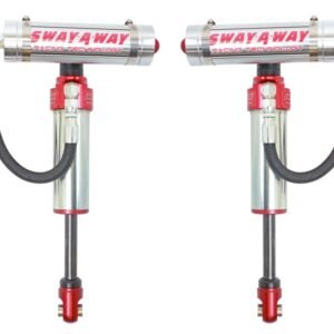 aFe SUS Shock Kit 2.5 GM 2500HD 01-10 Front Remote Reservoir (Set of 2)