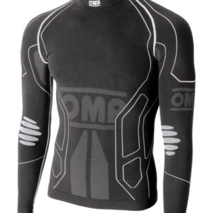 OMP KS Winter Shirt Black - Size 10-12 Years (For Children)