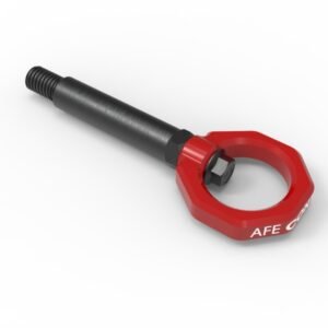 aFe Control Rear Tow Hook Red BMW F-Chassis 2/3/4/M