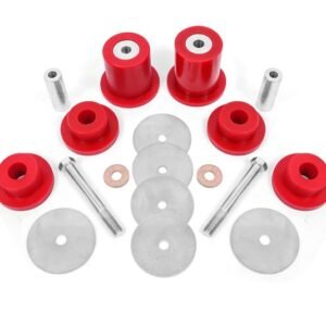 BMR 2015-18 Challenger Differential Lockout Bushing Kit - Red